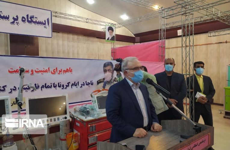 وزیر بهداشت: نیروی انتظامی در بحث کرونا همراهی خوبی داشته است